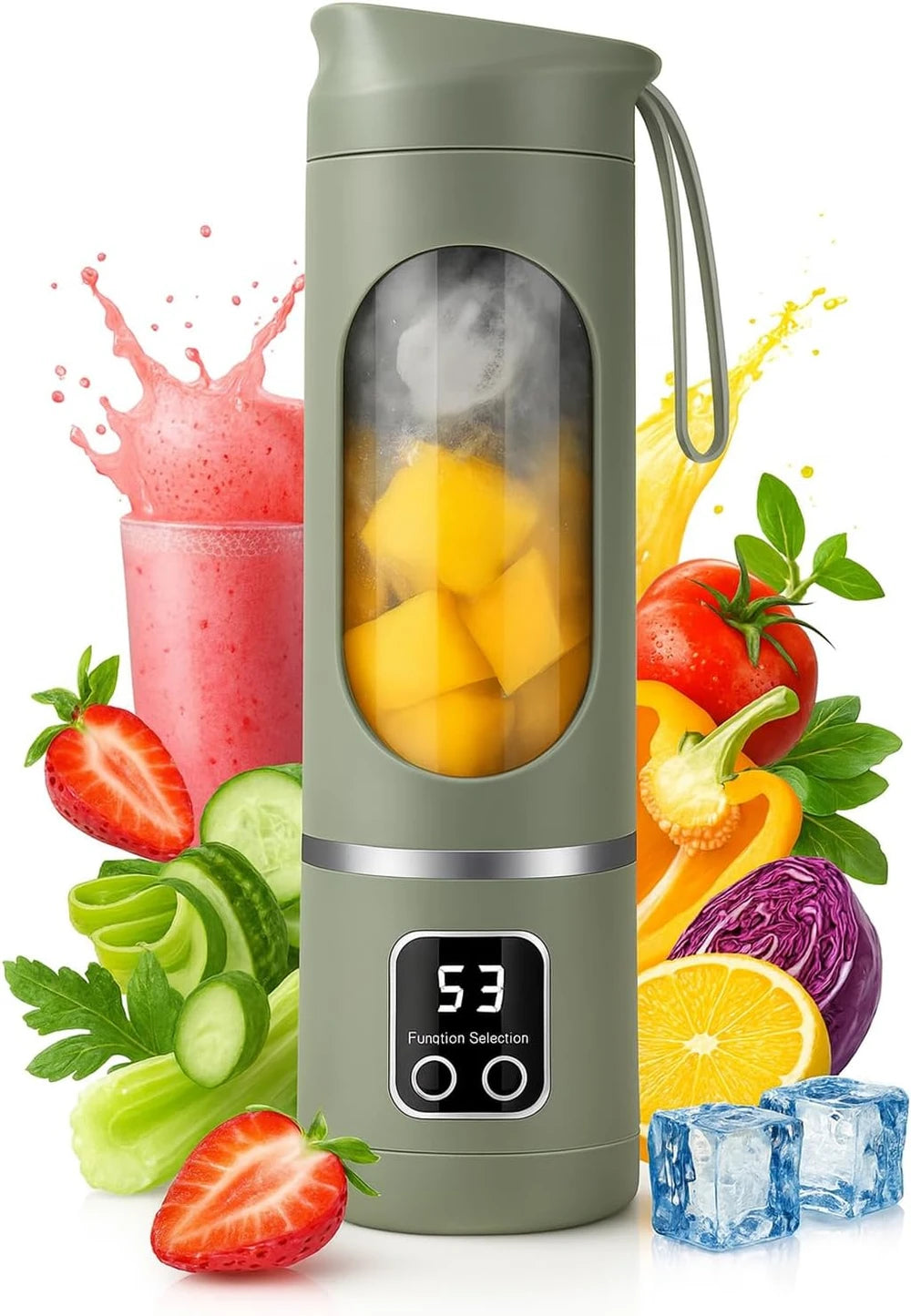 Portable Digital Personal Blender